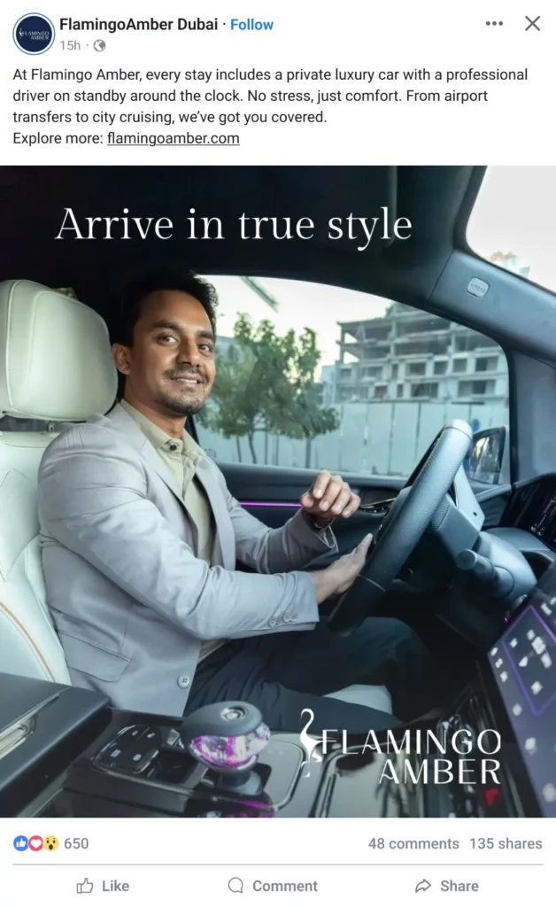 Facebook post template 2030